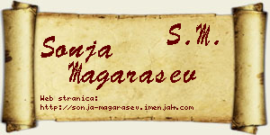Sonja Magarašev vizit kartica